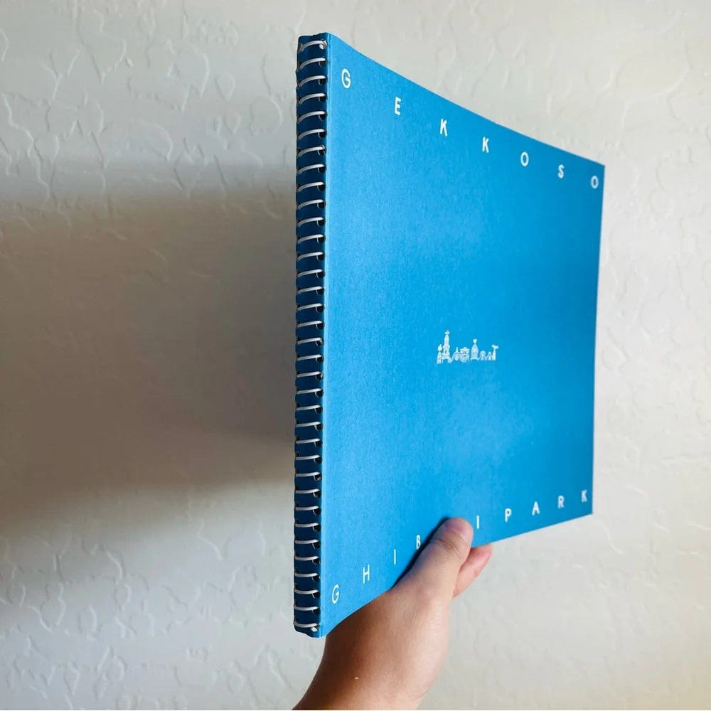 🌹 NWOT - Exclusive Studio Ghibli Park Blue Sketchbook